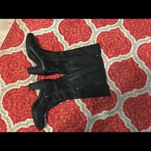 Used knee high timberland boots